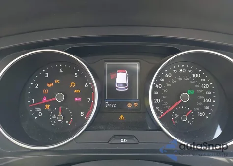 2018 Volkswagen Tiguan 2.0T Se/2.0T Sel z USA, uszkodzony, nr VIN 3VV2B7AX5JM123459